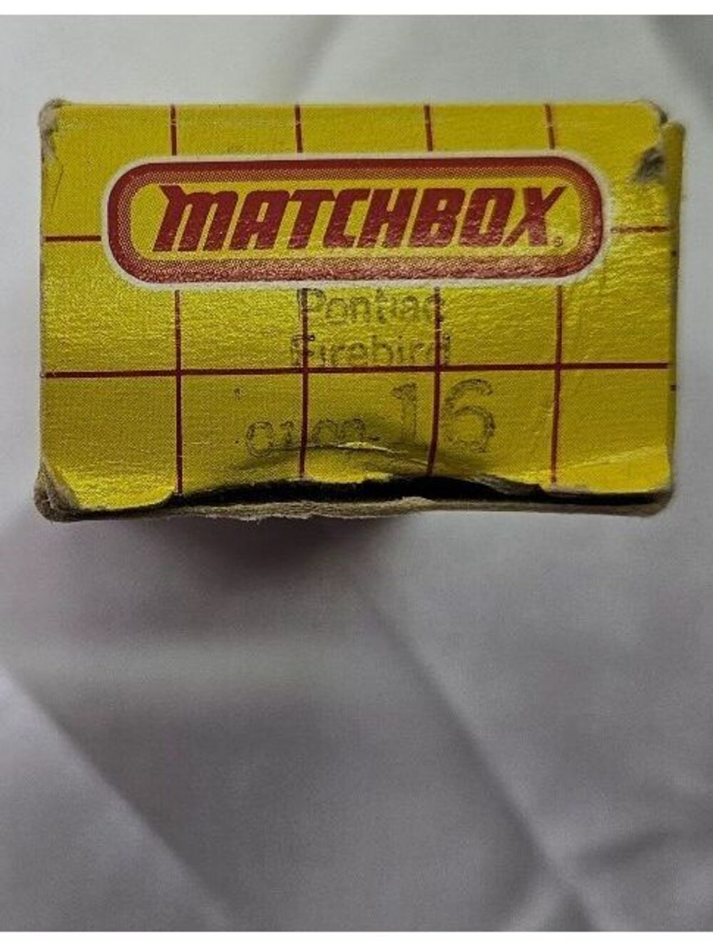 Vintage Matchbox No. 16 Box Only –Original 1983 Matchbox Collectibles Empty Box